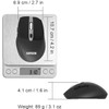 Arteck Wireless Mouse, 2.4G USB Wireless Ergonomic Optical Mouse, with
