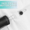 Veumoie 2Pcs Button Helper Tool Button Hook Tool Dress Zipper