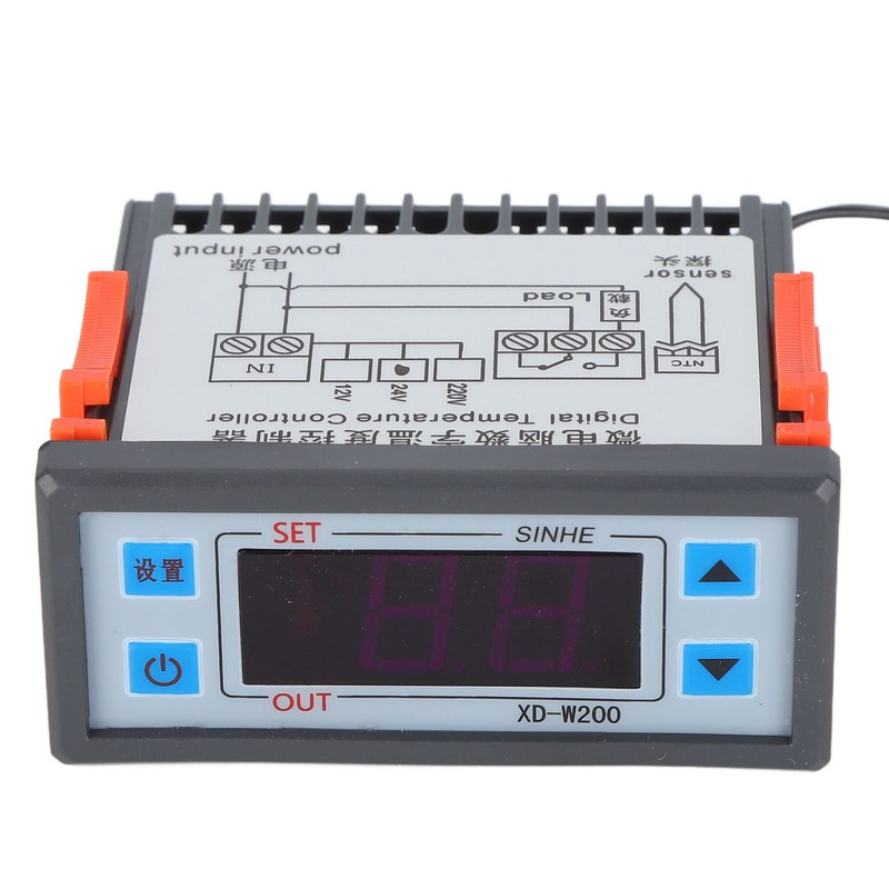 Digital Temperature Controller Intelligent Heating Cooling Control Switch for Homebrewing