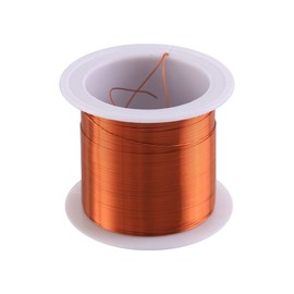 Enamelled Copper Wire, 0.3mm x 40m Enameled Copper Wire, Enameled Copper Coil Magnetic Winding Wire for Motor Transformer Speaker Solenoid