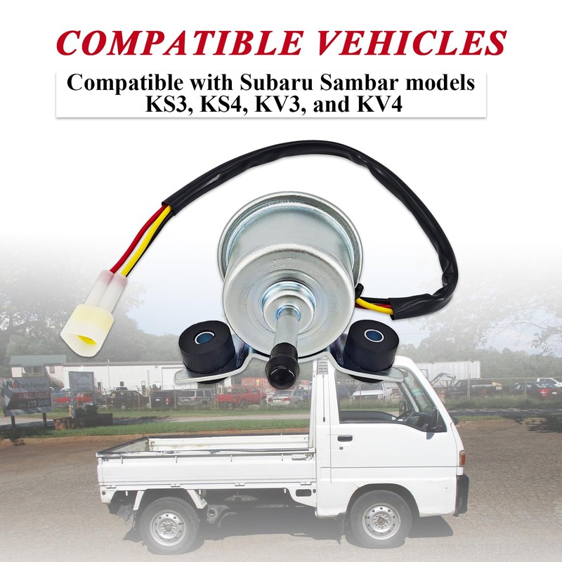 Sowyre 42021TA041 Fuel Pump Assembly Compatible with Subaru Sambar KS3