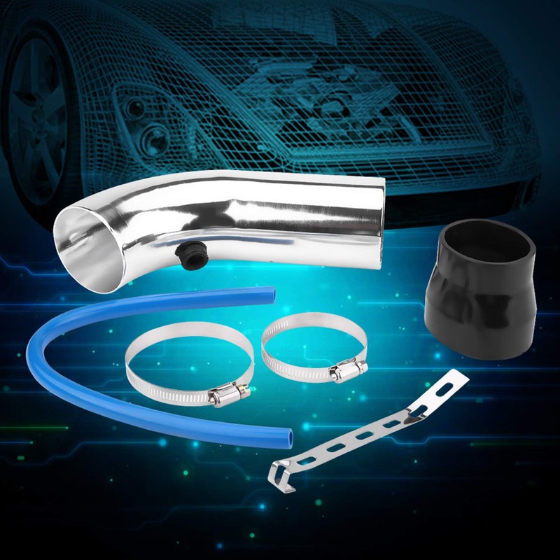 76mm/3inch Universal Car Cold Air Intake Pipe Tube Hose Kit