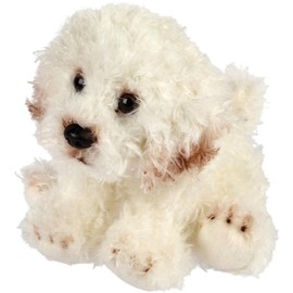 Suki Gifts International - Small Sitting Dog, Bichon Frise (12175), White