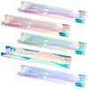 SOVQUEST Nail Polish Wall Rack Iridescent Acrylic Floating Shelves 15