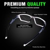 Tallew 1 Set Lensless Protective Glasses with Case Sport Goggles