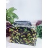 TotePrint Leopard Print Makeup Bag, Zip Closure, Made of Clear