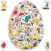 Easter Stickers, 100 Pieces Easter Egg Stickers, Children's Easter Stickers,