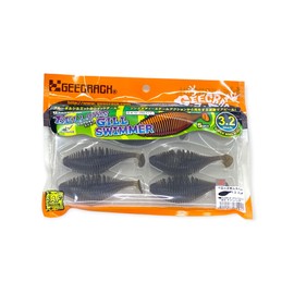 GEECRACK BELLOWS GILL SWIMMER 3.2" (005 Green Pumpkin)