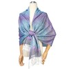 DOFOTAWN Two Tone Vintage Jacquard Paisley Women's Pashmina Shawl Wrap