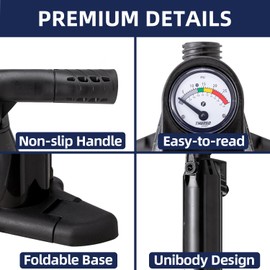 THURSO SURF Inflatable Stand Up Paddle Board Hand Pump SUP Inflation and Deflation Double Action 29 Psi External Tube Low Friction Lightweight Compact