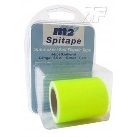 Spitape M2 Spinnaker Tape Repair Kite Sail Spinnaker Sail Repair Tape - Nylon Spinnaker, signal yellow