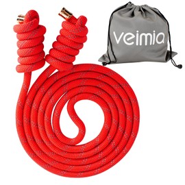 veimia Flow Rope for Fitness High Performance Double Woven Workout Rope Adjustable Flow Jump Rope for Men Women Training Indoor Outdoor Cardio Exercise Rope for beginner