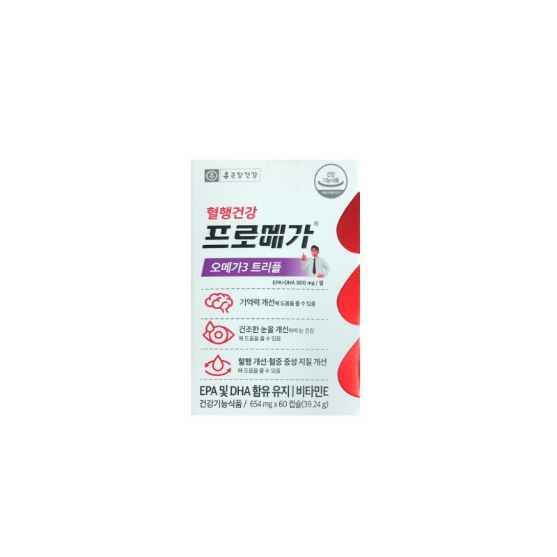 Chong Kun Dang Health Promega Omega 3 Triple 654mg x