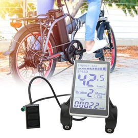 Ejoyous E LCD Display Computer, Display Speedometer Odometer Meter, for 24V 36V 48V 60V Electric Electric Scooter Accessories