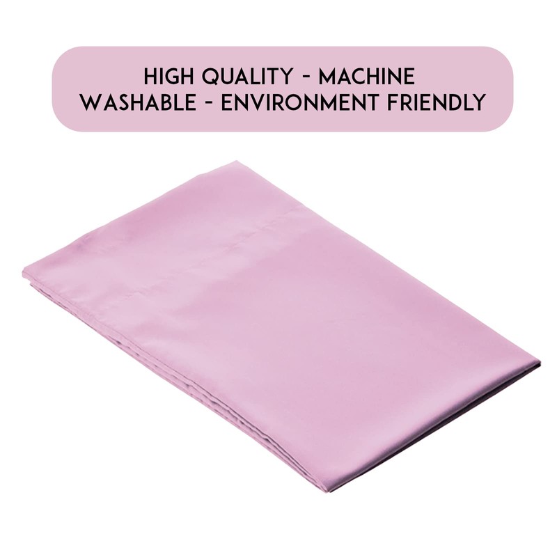 EDS NEW PAIR of PLAIN PILLOWCASES Poly Cotton Luxury Bedroom