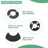 M METERXITY 2-Pack Wall Split Flange, for 2 Inch/50mm OD