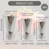 Cocktail Measuring Cups, Pack of 3, 3cl/4cl/5cl Measuring Cup, Cocktail,