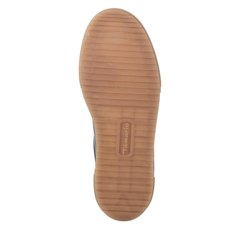 Tamaris Women's Trainers, Black leather