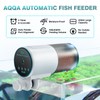 AQQA Automatic Fish Feeder for Aquarium - Auto Fish Food