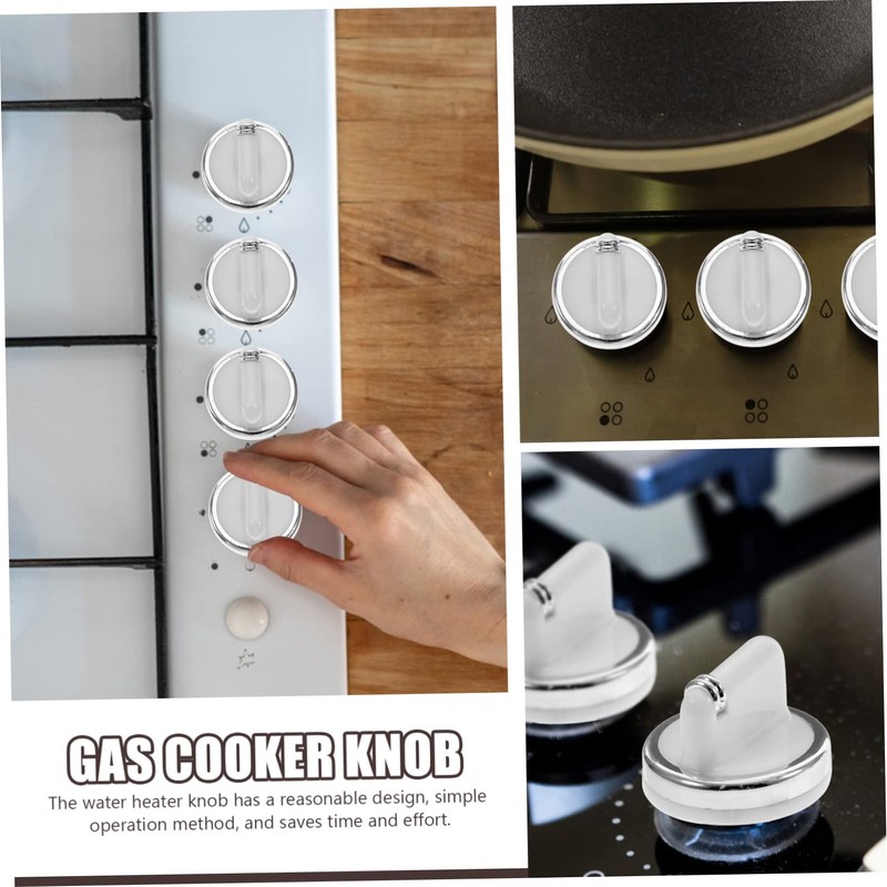 TEHAUX 3sets Water Replacement Parts Stove Knob Control Valve Knob