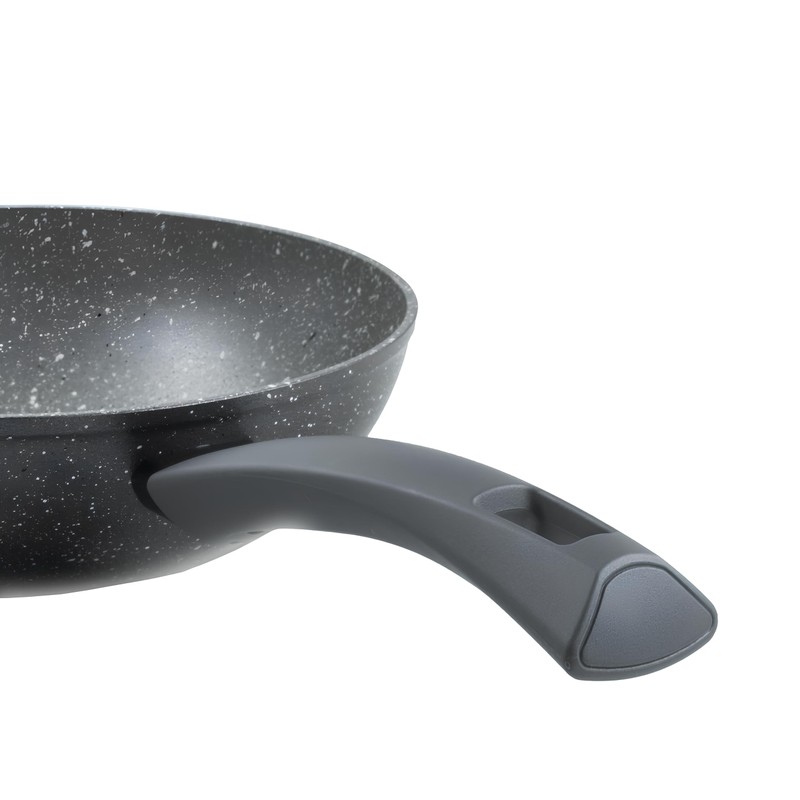 Zanetti - Durapietra Induction Wok Pan, 20 cm, Non-Stick Coating,