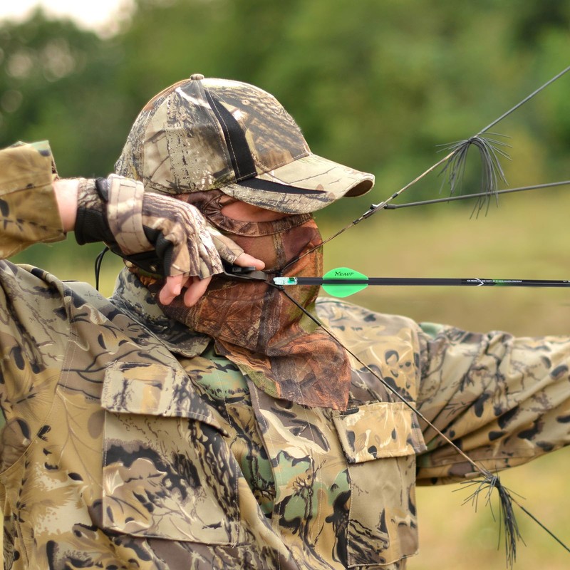 KEAUP 6/12 Pack G Lighted Nocks for Arrows with .165