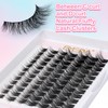 3D Fluffy Eyelash Cluster, EMEDA Individual Eyelash Cluster Eyelash Extensions