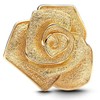 Yuscorai Golden roses Charms Compatible for Bracelets and Necklaces Christmas