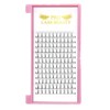 Fan Eyelash Extensions, 5D-C-0.10-9, Short, Ready-Made Volume Eyelashes, 0.10 C