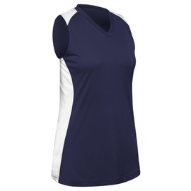 Champro Women's Standard Traditional, Navy, White, Medium