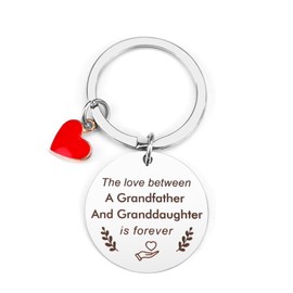 Grandad Keyring,Fathers Day Grandad Gift,Grandad Gifts,Grandad Christmas Gifts,Grandad Gifts from Grandchildren,Presents for Grandad,Grandad Birthday Gifts,Best Grandad Gifts,Grandad Memorial Gifts