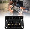 4 String Guitar Bridge Metal Enhanced Sound Stylish Electric Guitar