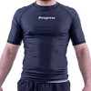 Progress Jiu Jitsu Academy Short SleeveRashguard | Flexible and Durable
