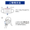 Iimono Honpo Three-Layer Structure, Mouth Space Domed Mask, For Women,