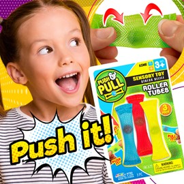 JA-RU Marble Mesh Fidget Toy (1 Fidget Pack) Small Stress-Anxiety Relief Sensory Finger Toy for Kids & Adult. Autism, ADD, ADHD, OCD Classroom Items. Soothing & Calming School Office Toy. 4790-1