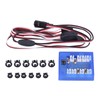 12 LED Lighting System Kit Simulation Flashing Lights Lamps RC