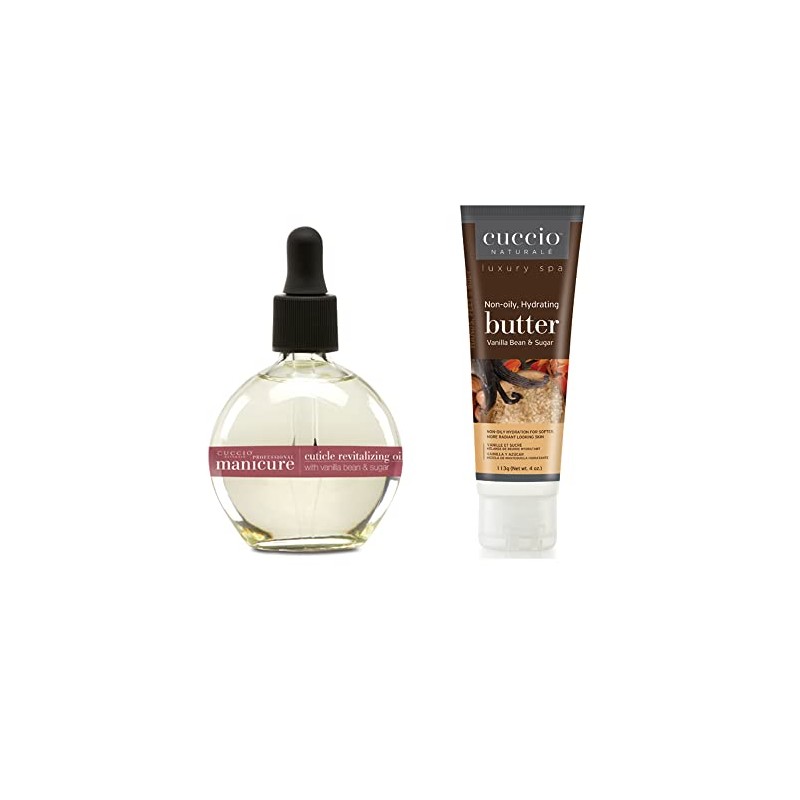 Cuccio Vanilla Bean & Sugar Hydration Essentials Kit- 75ml Cuticle