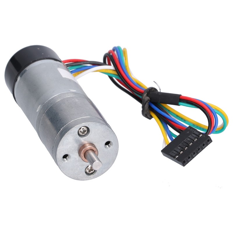 DC Geared Motor with Encoder Speed Measuring Signal Feedback Smart