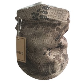 Qmfive Tactical Camouflage Scarf, Unisex Multi-Purpose Military Headband / Facial Cover / Bandana for Combat, Hunting, Climbing, Hiking, Outdoor Cycling, multicolour