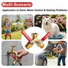 Garden Water Hose Splitter 2 Way Heavy Duty Brass Spigot