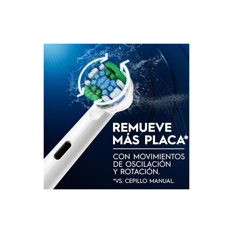 Oral Pro Series Cepillo Dientes Eléctrico Cabezal Redondo Mango Ergonómico