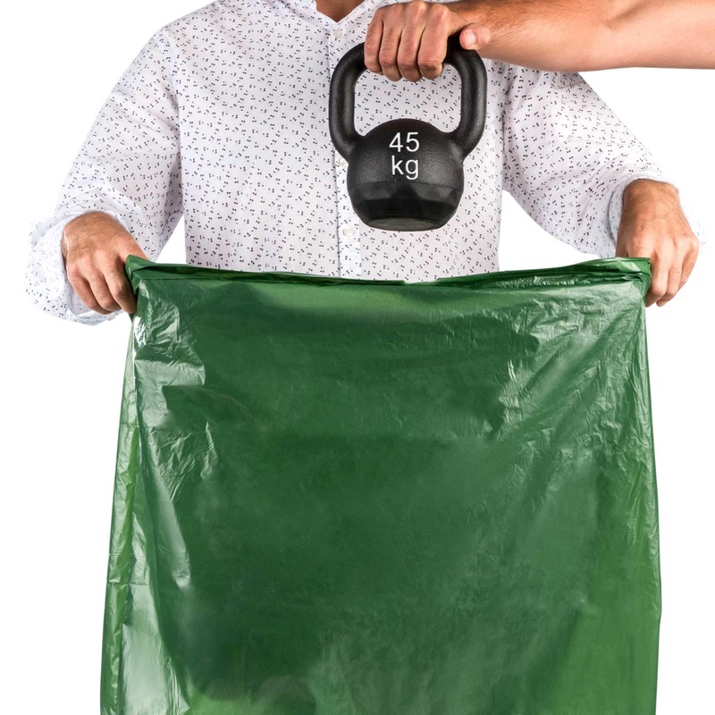 Relevo Bin Liners 50 L 100% Recycled Pack of 10