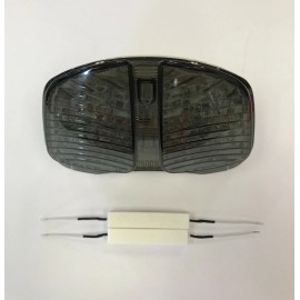 Clear Alternatives 06-07 GSXR 600 750 LED SMOKE Taillight Integrated (with Built-In Signal Lights)