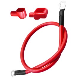 QAGGUM Lawn Mower Battery Cables Fit for Toro Timecutter 74360 74363 74365 74366 74370 74372 74373 74374 74375 74376 74380 74381 74391 74398 74399 Fit for Lawn Boy 81270 81271, Replace 110-6794