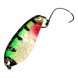 SEABUZZ Mini Bass & Trout Spoon Solo 2.7 g 3.2 mm Trout Bait & Bass Bait with Fishing Hook - Blinker Trout & Predator Fishing Lure - Sport Fishing Lure - Artificial Bait - Wobbler - Fishing