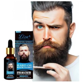 mandalay beard OIL Tratamiento Barba Bigote Crecimiento Volumen Anticaspa 30lm