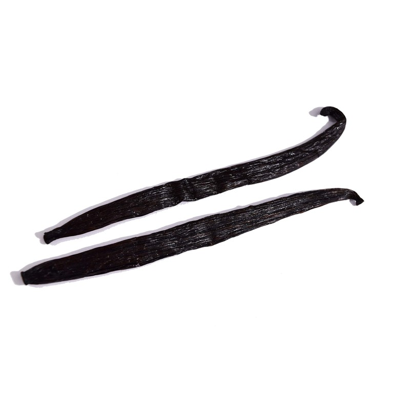 Wilderness Poets, Whole Vanilla Beans, Tahitian Variety Grown in Papua