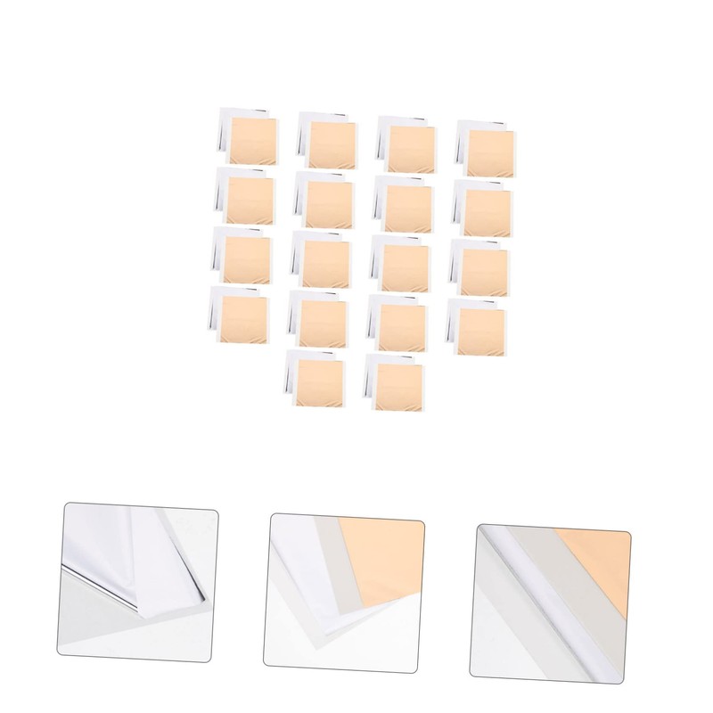 Tofficu 200sheets DIY Craft Transfer Foil Heat Transfer Foil for