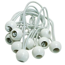 Replacement Tensioning Elastics Pack of 10 18.5 cm, Tension Rubber Bracket for Gazebo and Tent (LHS)