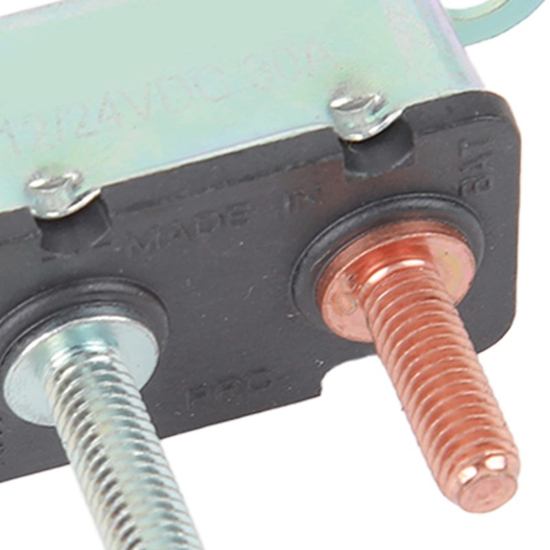 Auto Reset Circuit Breaker Aluminum Alloy Stud Bolt 12V 24V